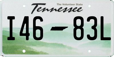 TN license plate I4683L