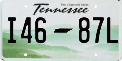 TN license plate I4687L