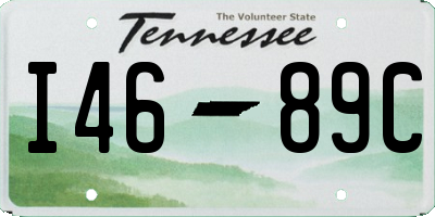 TN license plate I4689C