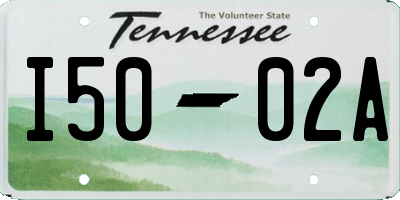 TN license plate I5002A