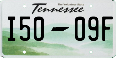 TN license plate I5009F