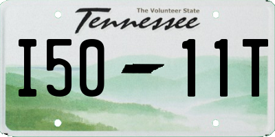 TN license plate I5011T