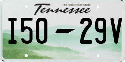 TN license plate I5029V