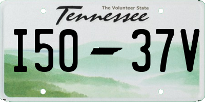 TN license plate I5037V