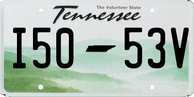 TN license plate I5053V