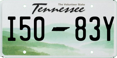 TN license plate I5083Y