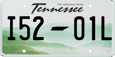TN license plate I5201L