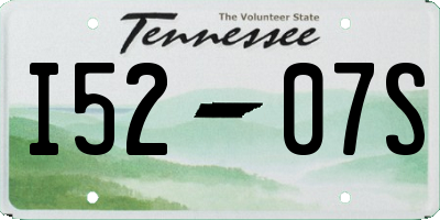 TN license plate I5207S