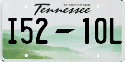 TN license plate I5210L