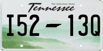 TN license plate I5213Q