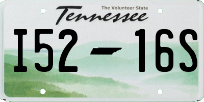TN license plate I5216S