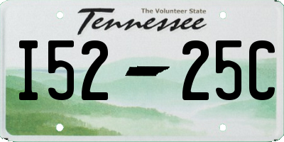 TN license plate I5225C