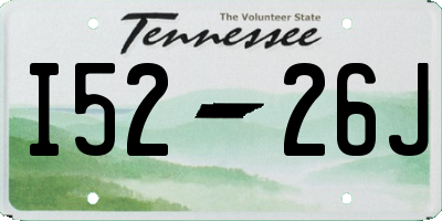 TN license plate I5226J