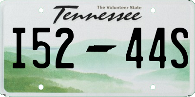TN license plate I5244S