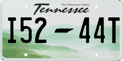TN license plate I5244T