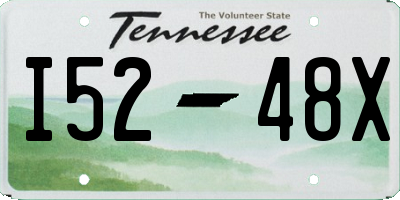 TN license plate I5248X