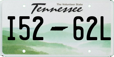 TN license plate I5262L