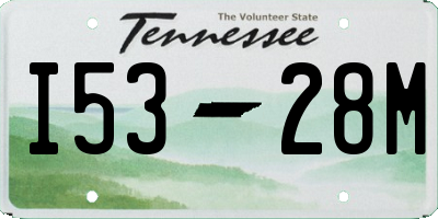 TN license plate I5328M