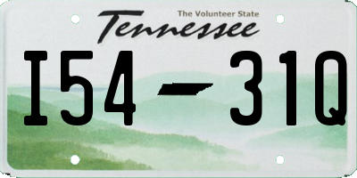 TN license plate I5431Q