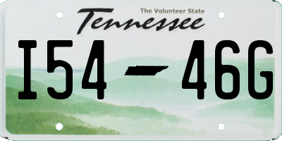 TN license plate I5446G
