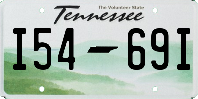 TN license plate I5469I