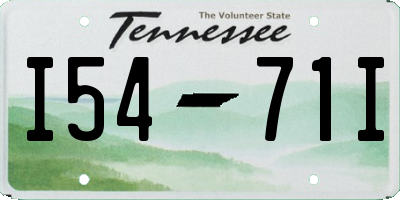 TN license plate I5471I