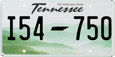 TN license plate I5475O