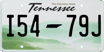 TN license plate I5479J