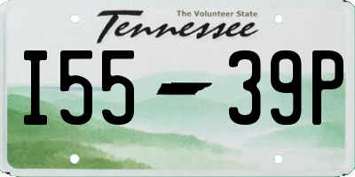 TN license plate I5539P