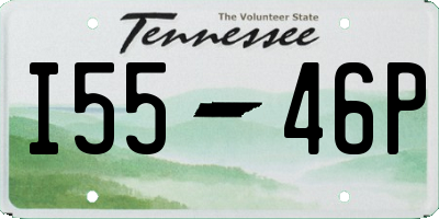 TN license plate I5546P