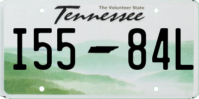 TN license plate I5584L