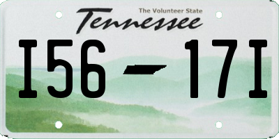 TN license plate I5617I