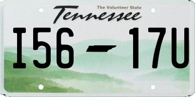 TN license plate I5617U