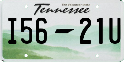 TN license plate I5621U