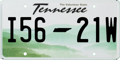 TN license plate I5621W