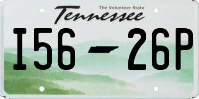 TN license plate I5626P