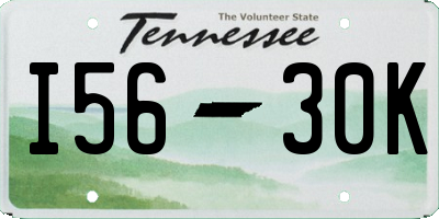 TN license plate I5630K