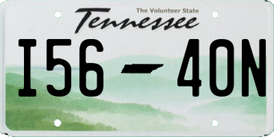 TN license plate I5640N