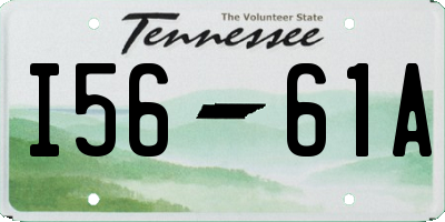 TN license plate I5661A