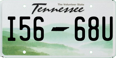 TN license plate I5668U