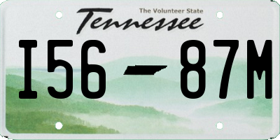 TN license plate I5687M