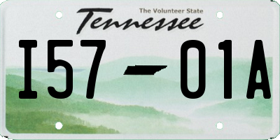 TN license plate I5701A