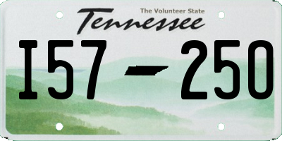 TN license plate I5725O