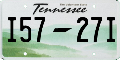 TN license plate I5727I