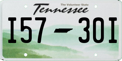 TN license plate I5730I