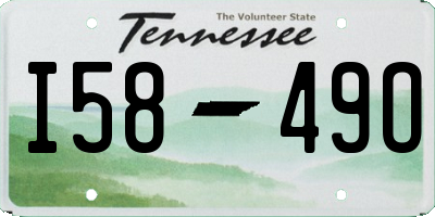 TN license plate I5849O