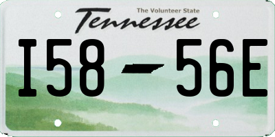 TN license plate I5856E