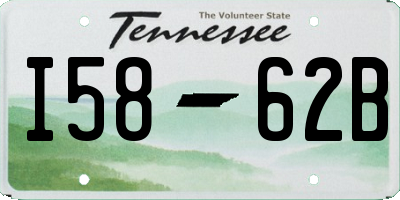 TN license plate I5862B