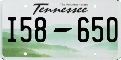 TN license plate I5865O