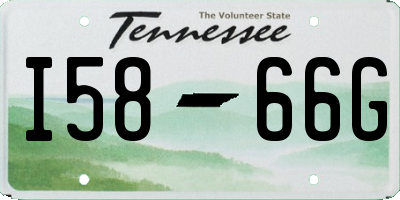 TN license plate I5866G